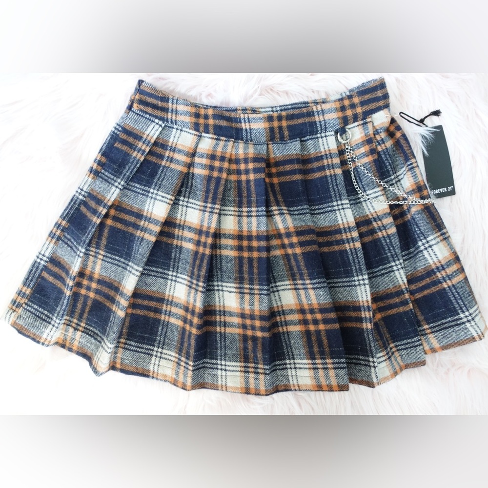 NWOT Forever 21 Plaid Mini Skirt